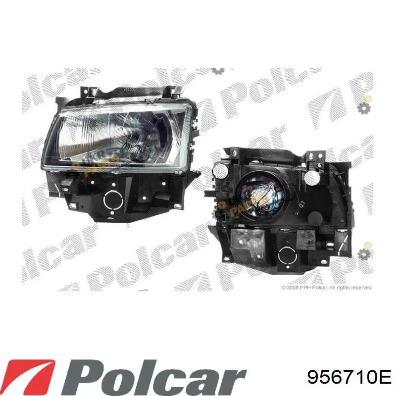 Reflektor prawy TYC 205541082B cena, od 68,88 USD