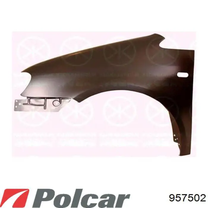 957502 Polcar Błotnik przedni prawy