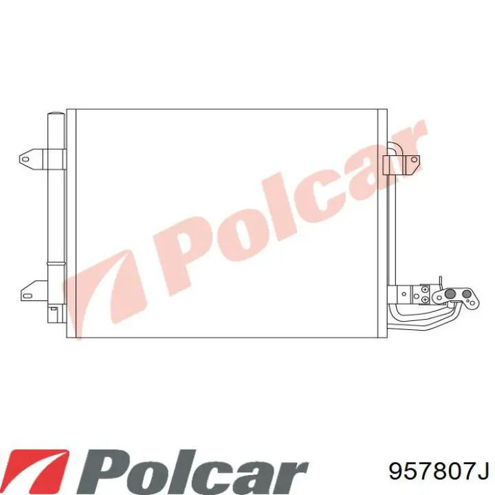 Do koszyka 957807J Polcar Zderzak przedni
