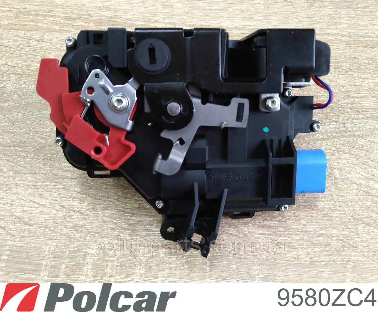 9580ZC4 Polcar Zamek drzwi tylnych prawych