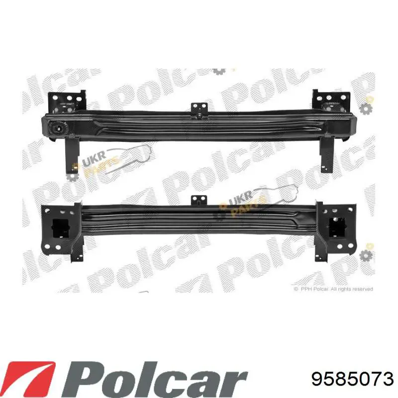 Wzmocnienie zderzaka przedniego Volkswagen Tiguan I SUV (5N1, 5N2) (2007 - 2018) cena, od 95,82 USD