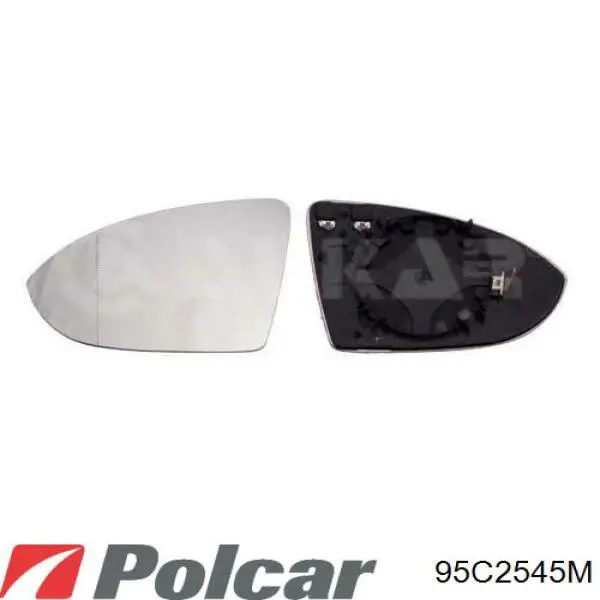 95C2545M Polcar Wkład lusterka wstecznego lewego