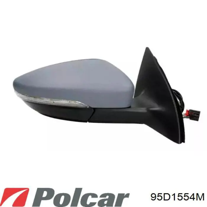 Do koszyka 95D1554M Polcar Wkład lusterka wstecznego prawego