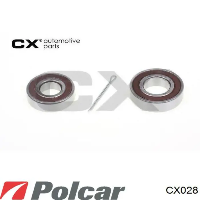 Do koszyka Łożysko piasty przedniej Volvo 340/360  343, 345