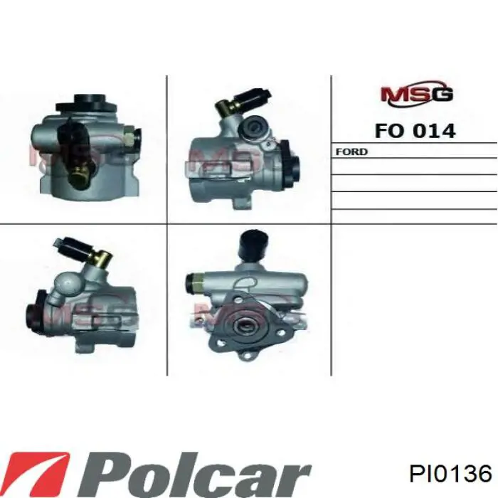 6482567 Ford Pompa wspomagania hydraulicznego kierownicy