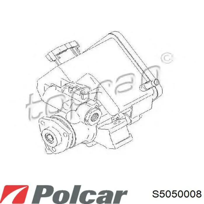 Do koszyka S5050008 Polcar Pompa wspomagania hydraulicznego kierownicy