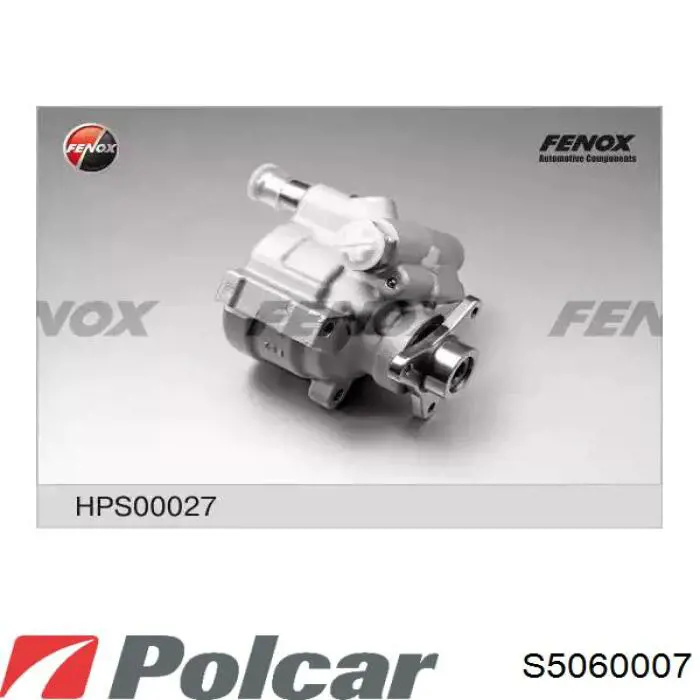 Pompa wspomagania hydraulicznego kierownicy S5060007 Polcar