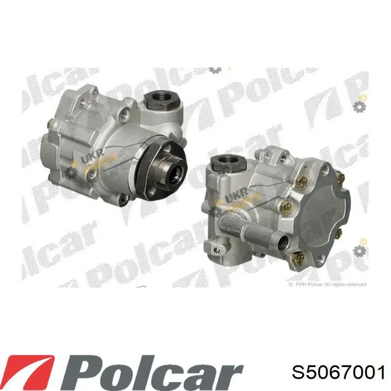 Do koszyka S5067001 Polcar Pompa wspomagania hydraulicznego kierownicy