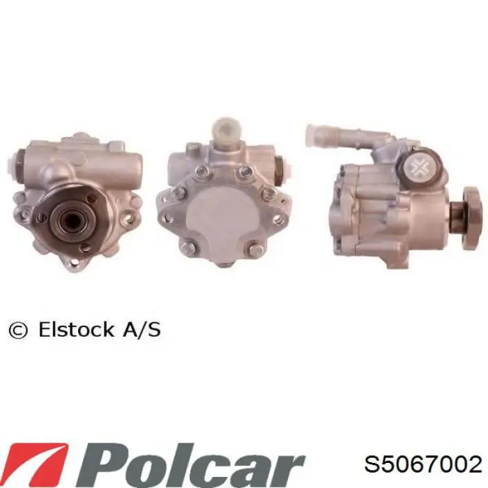 Pompa wspomagania hydraulicznego kierownicy Polcar S5067002 cena, od 115,63 USD