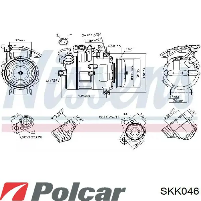 Sprzęgło sprężarki klimatyzacji Peugeot/Citroen 9830103980 cena, od 107,63 USD