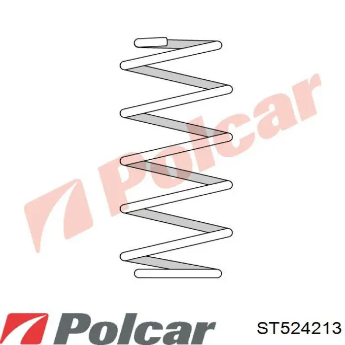 Sprężyna tylna Polcar ST524213 cena, od 49,17 USD