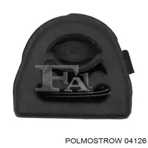 Do koszyka 4126 Polmostrow Tłumik, tylna część