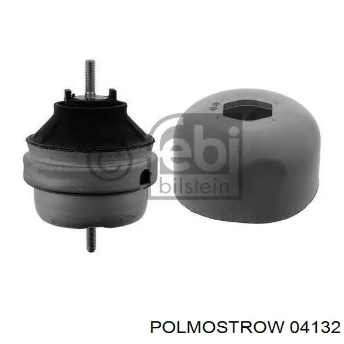 04132 Polmostrow Tłumik, tylna część