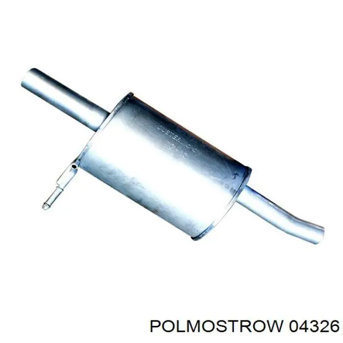 04326 Polmostrow Tłumik, środkowa część