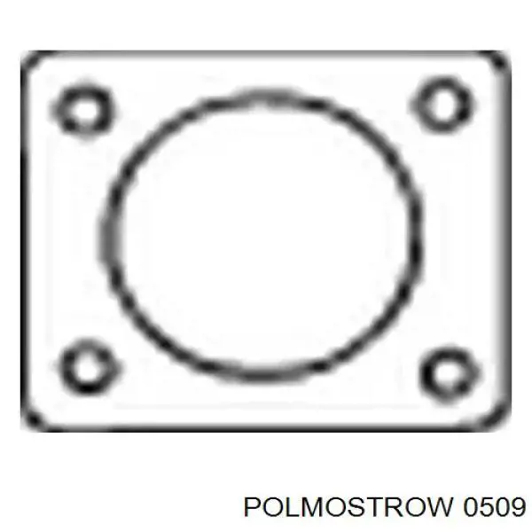 0509 Polmostrow Tłumik, tylna część
