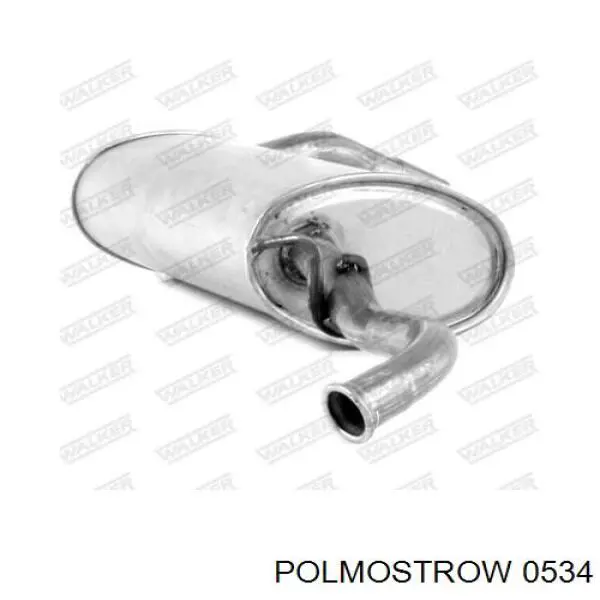 0534 Polmostrow Tłumik, środkowa część