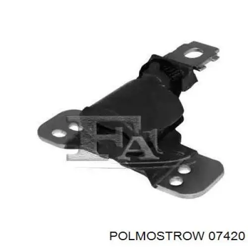 07420 Polmostrow Tłumik, tylna część