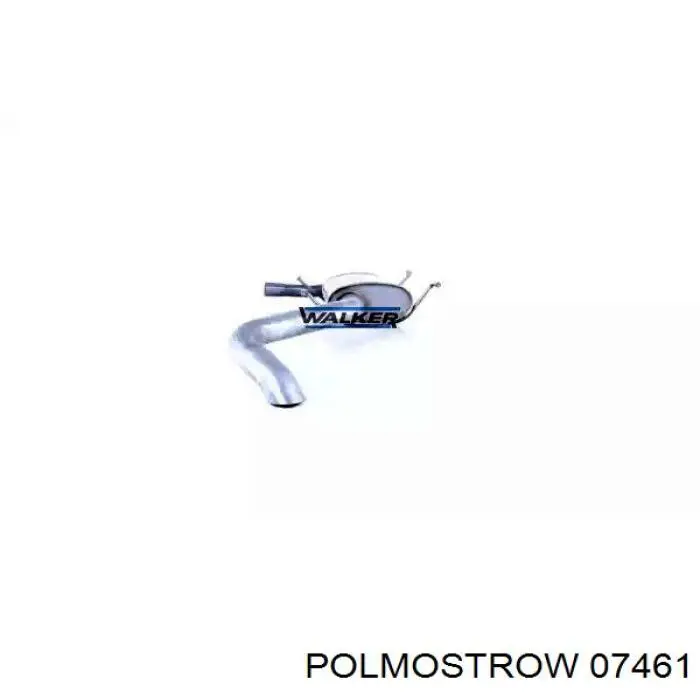 Do koszyka 1355371080 Fiat/Alfa/Lancia Tłumik, tylna część