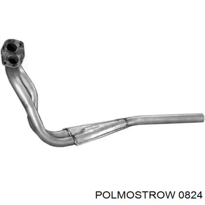0824 Polmostrow Tłumik, tylna część