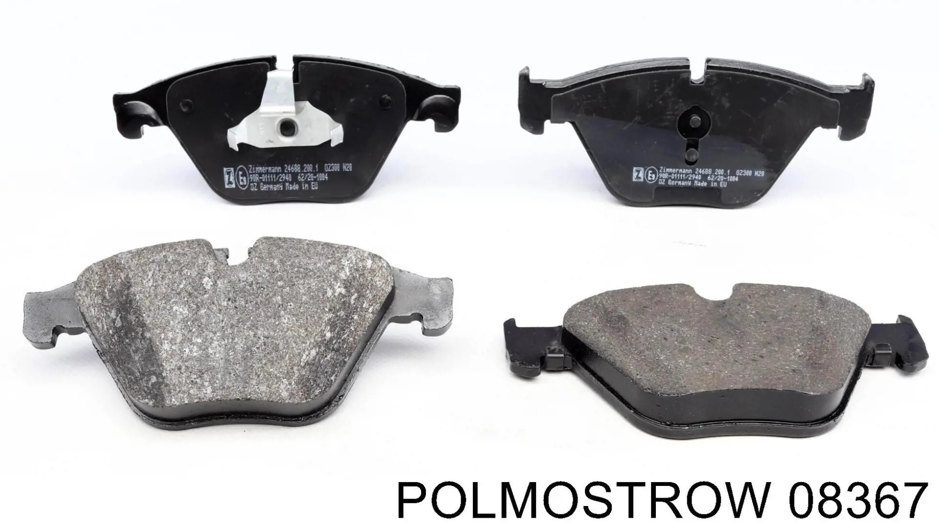 08367 Polmostrow Tłumik, tylna część