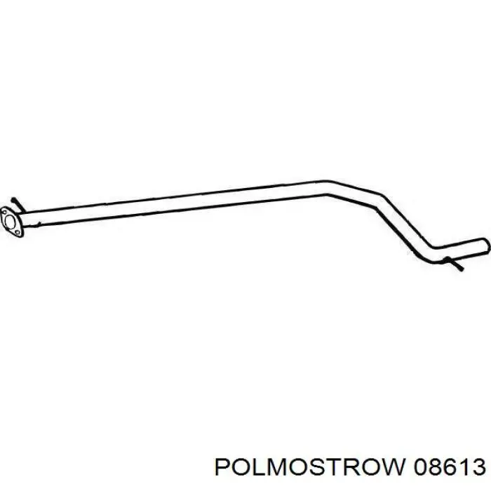 08613 Polmostrow Tłumik, tylna część