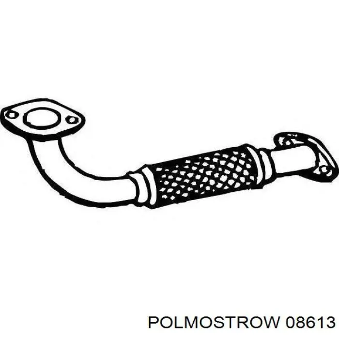 Tłumik, tylna część Polmostrow 08613 cena, od 74,71 USD