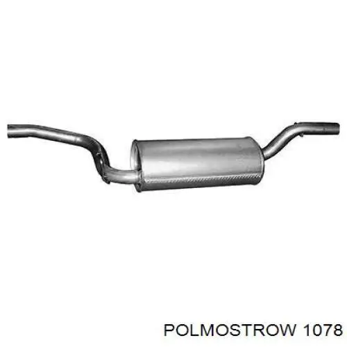 Tłumik, tylna część Hyundai I30 hatchback (FD) (2007 - 2011) cena, od 86,58 USD