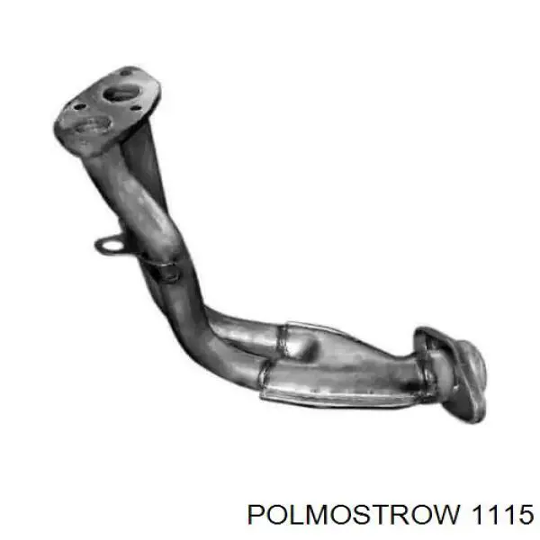 260609 Bosal Tłumik, tylna część