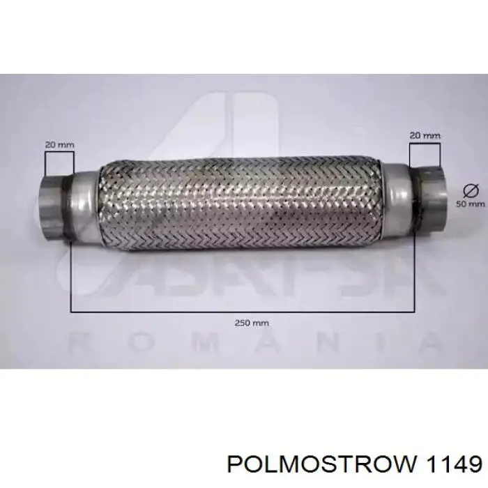 BS278981 FPS Tłumik, tylna część