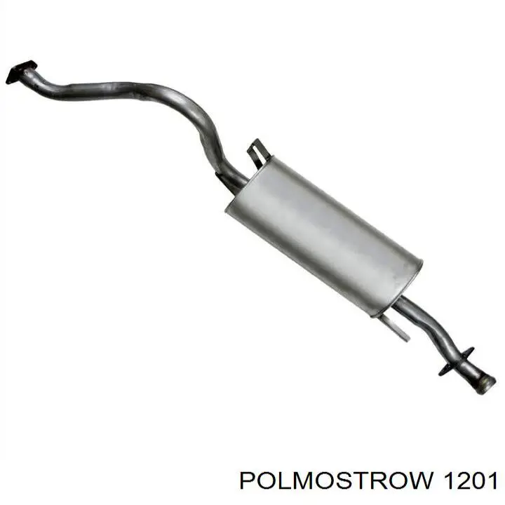Tłumik, tylna część do Mazda 626 II GC