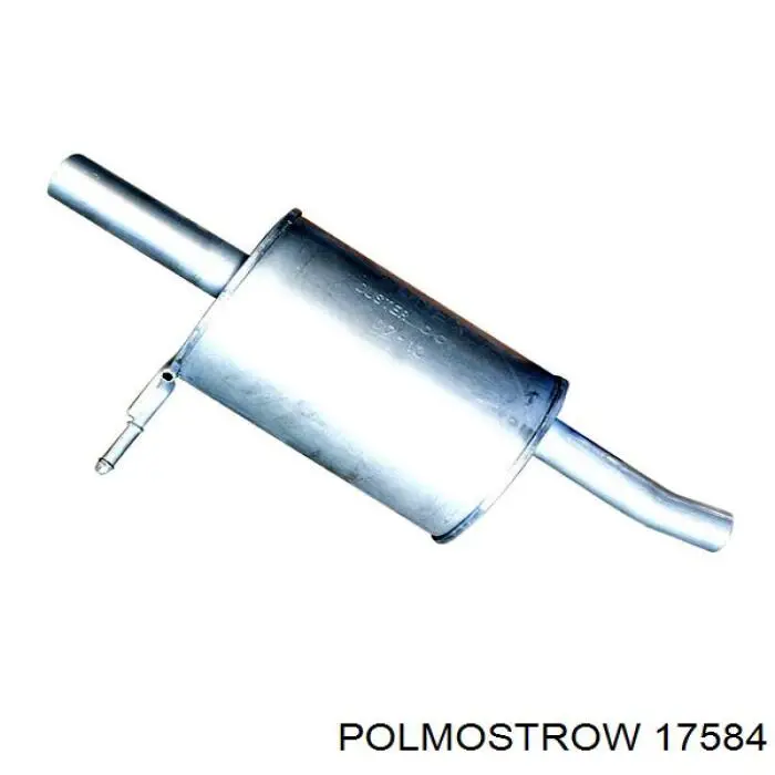 17584 Polmostrow Tłumik, tylna część