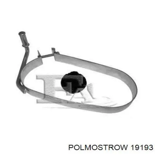 19193 Polmostrow Tłumik, tylna część