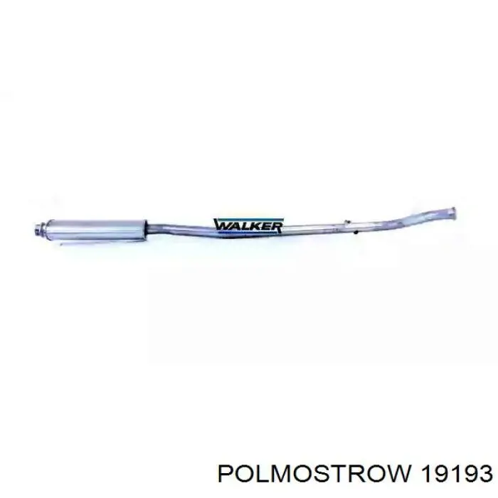 Tłumik, tylna część Polmostrow 19193 cena, od 107,69 USD