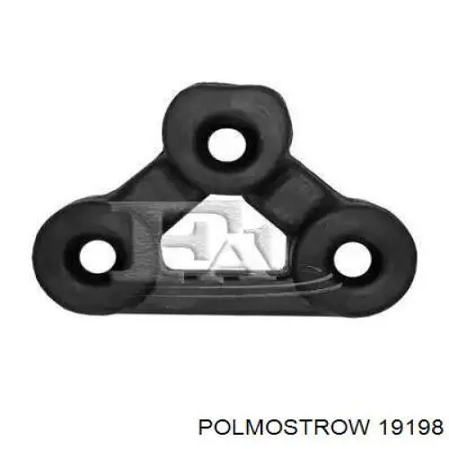 Tłumik, tylna część Polmostrow 19198 cena, od 85,96 USD