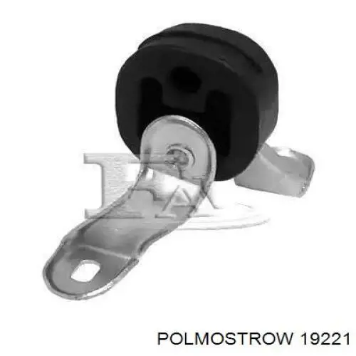 19221 Polmostrow Tłumik, tylna część