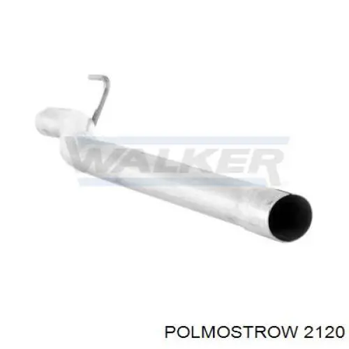 2120 Polmostrow Tłumik, tylna część