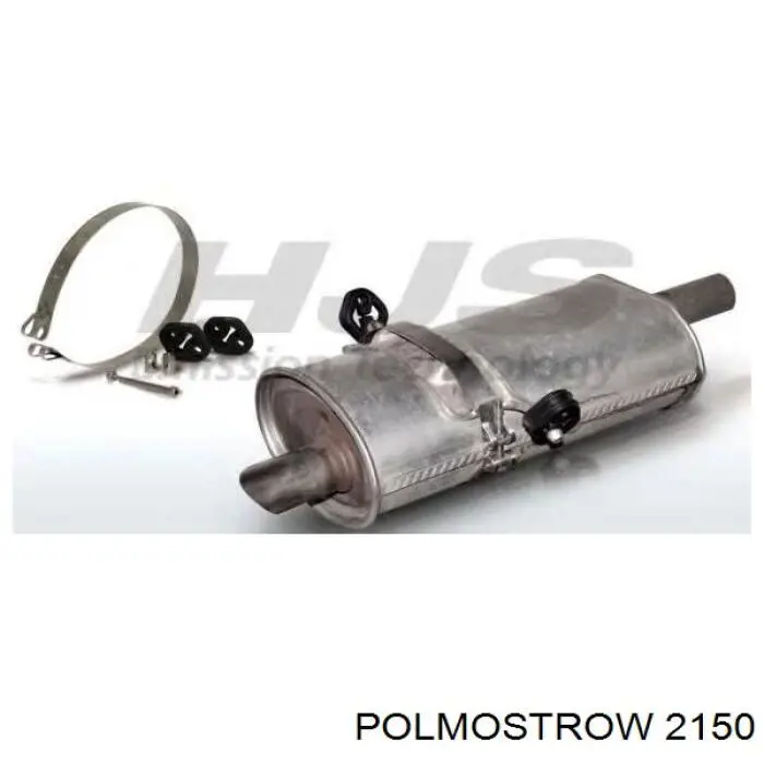 Tłumik, tylna część Polmostrow 2150 cena, od 139,07 USD