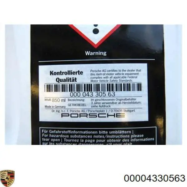 Olej przekładniowy Mercedes 0009893402 cena, od 40,28 USD