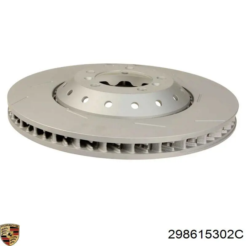 298615302C Porsche Tarcza hamulcowa przednia