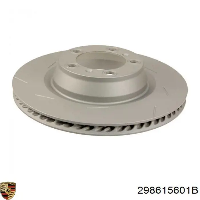 298615601B Porsche Tarcza hamulcowa tylna