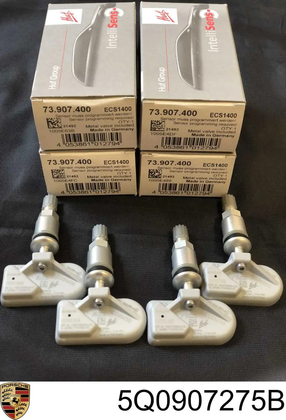 5Q0907275B Porsche Czujnik ciśnienia w oponach