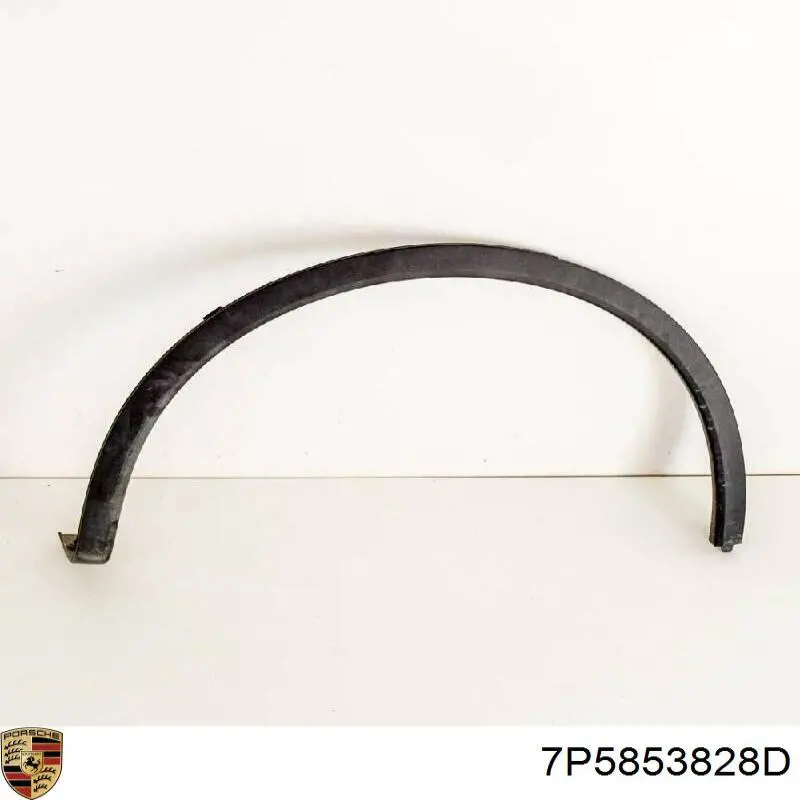 7P5853828D Porsche Poszerzenie (nakładka) reperaturki tylnego błotnika prawy