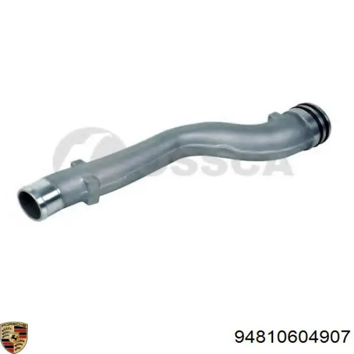 Przewód (króciec) układu chłodzenia Porsche 94810604907 cena, od 384,85 USD