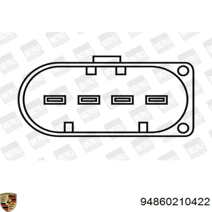 94860210422 Porsche cewka zapłonowa