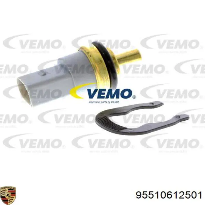 Czujnik temperatury płynu chłodzącego Porsche 95510612501 cena, od 3,14 USD