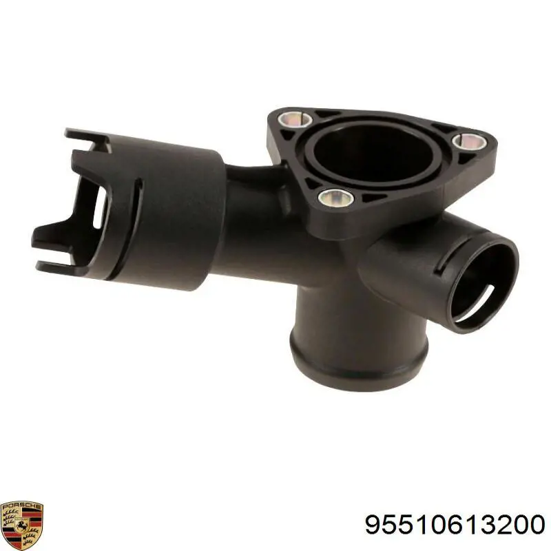 95510613200 Porsche Kołnierz układu chłodzenia (trójnik)