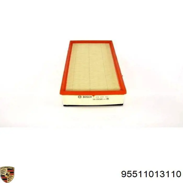 Filtr powietrza Porsche 95511013110 cena, od 14,22 USD
