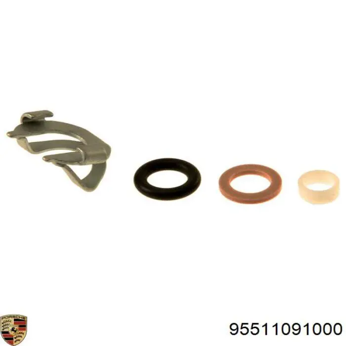 95511091000 Porsche Pierścień uszczelniający wtryskiwacza