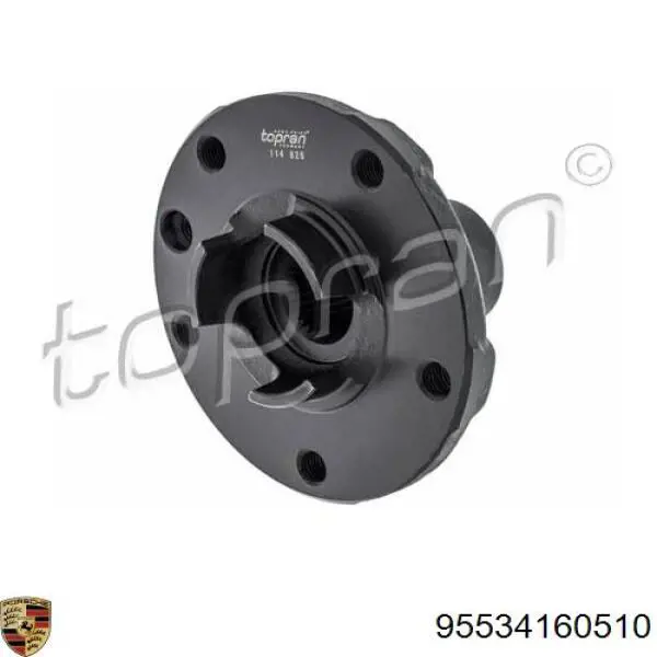 Piasta przednia 95534160510 Porsche