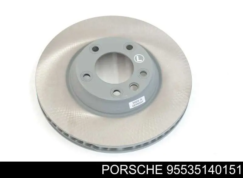 95535140151 Porsche tarcza hamulcowa przednia